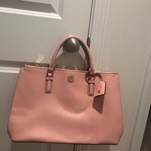 Authentic Tory Burch Pink Satchel Bag EOC!!!!!!!!!!!!!!